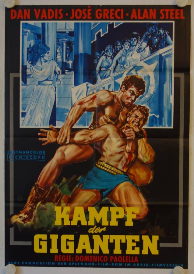Kampf der Giganten originales deutsches Filmplakat
